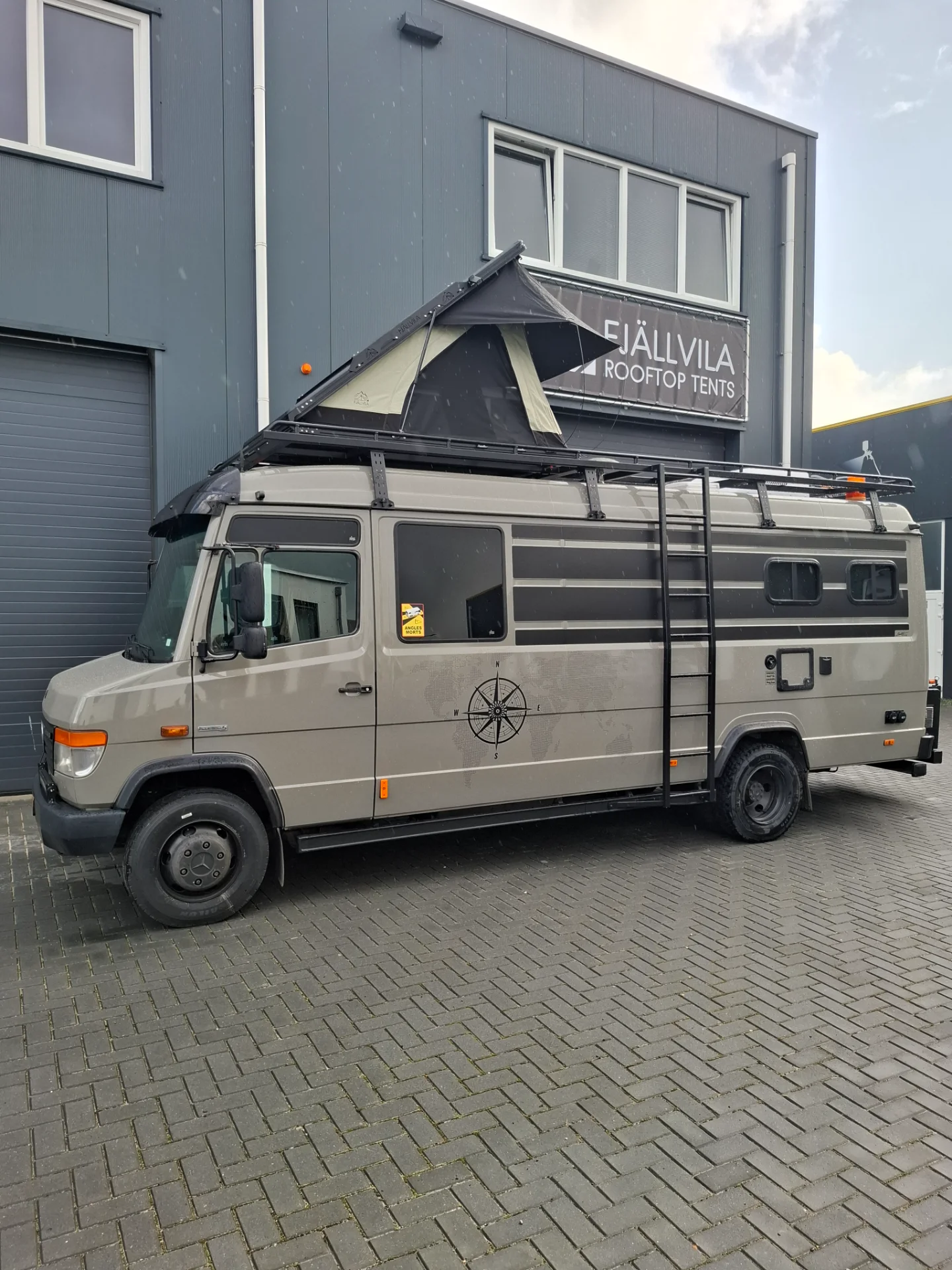 FjällVila Üpptäcka S hårdskals taktält - Cloud Dancer