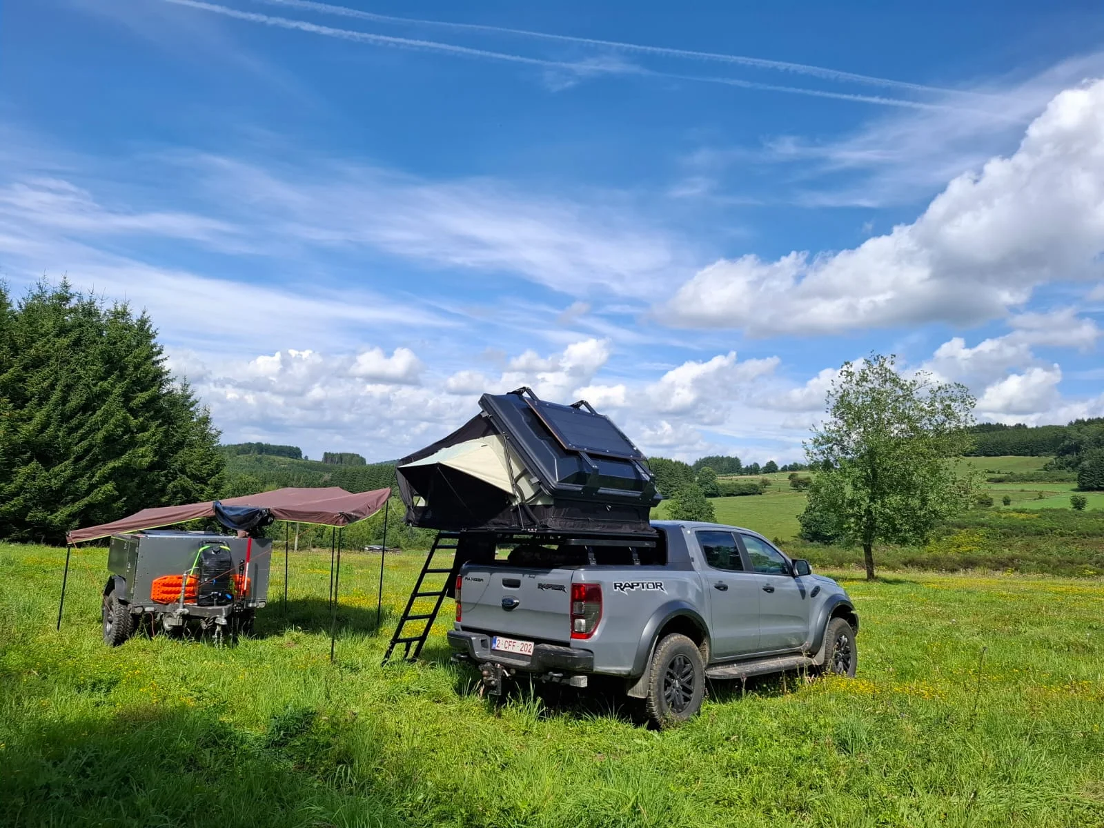 FjällVila UppVärme hybrid taktält - Cloud Dancer