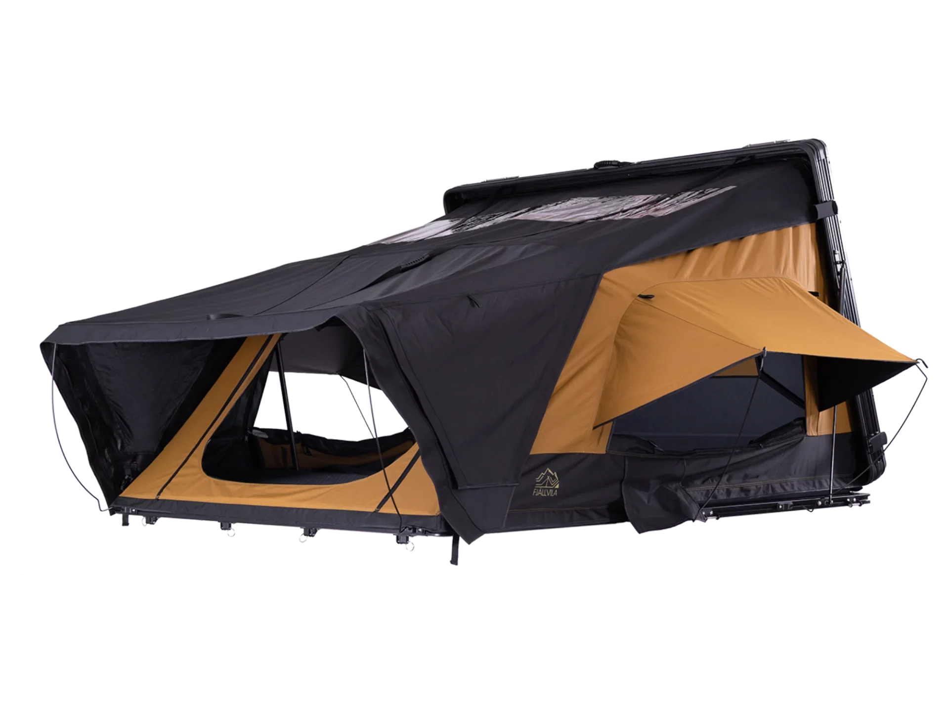 fjallvila-uppvarme-190-middle-buff-open-instap-hoekaanzicht.webp FjällVila UppVärme 190 hybrid taktält - Middle Buff